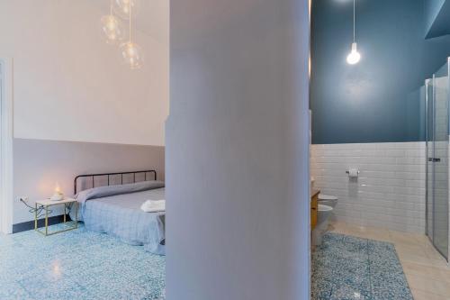 Bilik mandi di LE CASE camera doppia con bagno privato e terrazza
