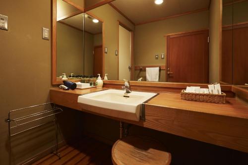 Koupelna v ubytování Hotel New Tsuruta