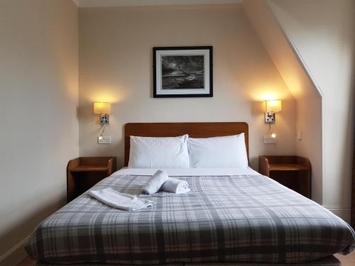 Ένα ή περισσότερα κρεβάτια σε δωμάτιο στο Aberdeen House