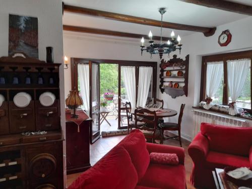 Posezení v ubytování Casa vacanze Daniela
