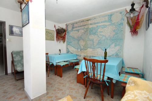 Χώρος καθιστικού στο Seaside secluded apartments Cove Torac, Hvar - 581