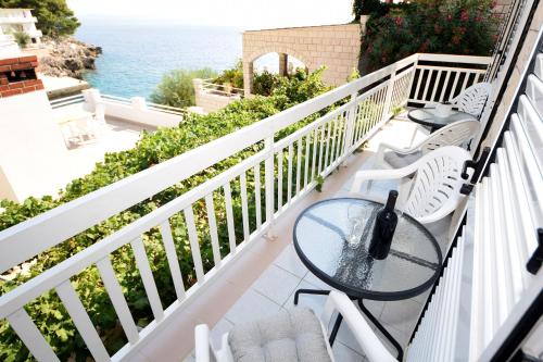 Balkón nebo terasa v ubytování Apartments by the sea Podobuce, Peljesac - 631