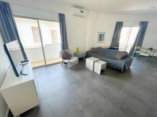 Postel nebo postele na pokoji v ubytování High Speed Holiday Apartment