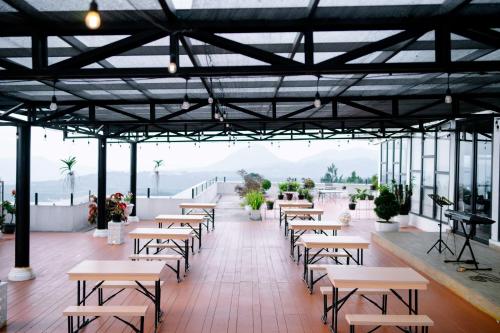 Restaurace v ubytování Beth Kasegaran Theresia