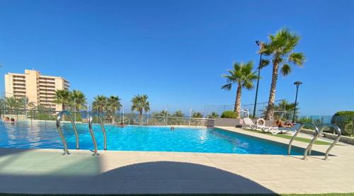 Beachfront White Luxurious Apartment, Arenales del Sol ...