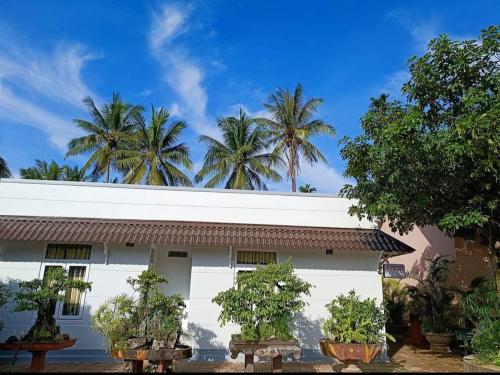 Taman di luar Khách sạn Hương Mê