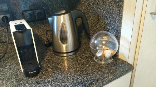 Tetera y cafetera en Can Patllari
