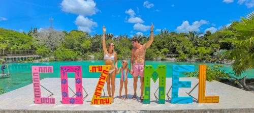 Bazén v ubytování Cozumel 400A - Vacation Rental nebo v jeho okolí