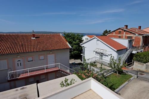 a view from the roof of a house at Apartments and rooms with parking space Selce, Crikvenica - 2362 in Selce