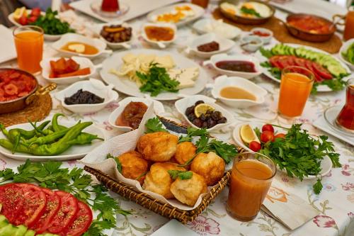 Mad på bed and breakfast-stedet eller i nærheden