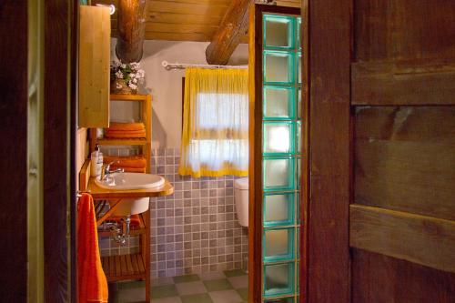 Kúpeľňa v ubytovaní Finca la Colorá