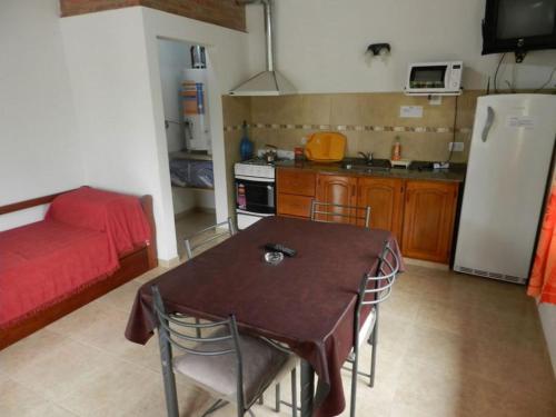 Dapur atau dapur kecil di Duplex de la Virgen