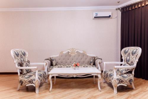 Posezení v ubytování Simma Hotel Spa & Waterpark