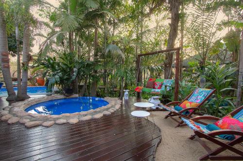 Piscina en o cerca de Wielewaal Bush Lodge
