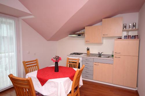 Η κουζίνα ή μικρή κουζίνα στο Apartments with parking space Slano, Dubrovnik - 3183