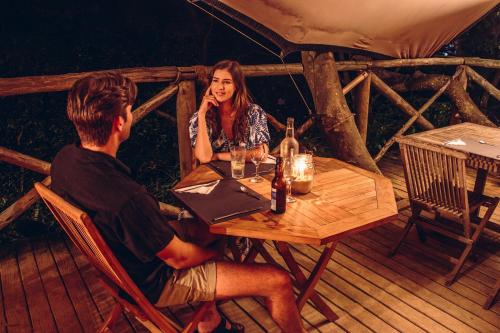 Nápoje v ubytování Otentic, Eco Tent Experience