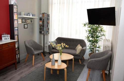 Posezení v ubytování Hotel Joly