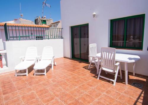 Balkón nebo terasa v ubytování Apartamentos Alcalá - Tenerife