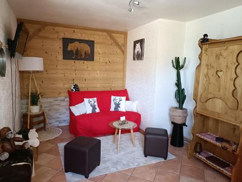 Posedenie v ubytovaní Appartement avec terrasse et parking Privé