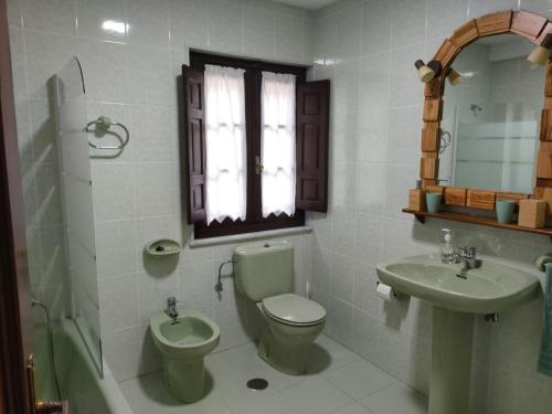 A bathroom at Casa Joglar