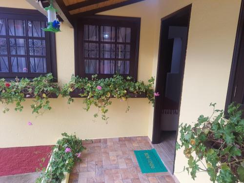 Jardín al aire libre en Chalés Juliana Casa 1