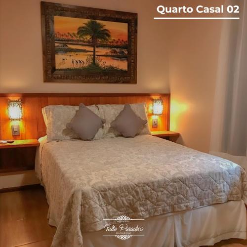 Katil atau katil-katil dalam bilik di Valle Paradiso