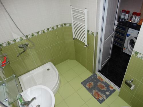 Koupelna v ubytování Hotel Sano