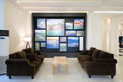 Posezení v ubytování Rosaleen Boutique Hotel