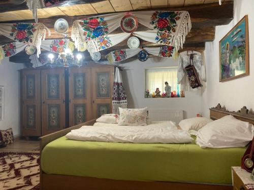 Postel nebo postele na pokoji v ubytování Rustic Rooms