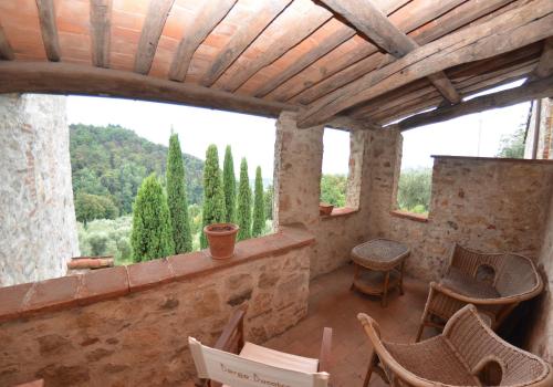 Posezení v ubytování Borgo Bucatra Buonvento