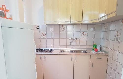 Kuchyňa alebo kuchynka v ubytovaní Apartmani LuMa Apartman Marija