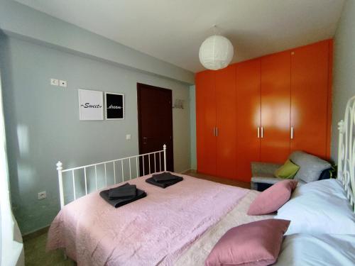 Postel nebo postele na pokoji v ubytování Gaia Guest House