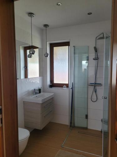 Koupelna v ubytování Agroturystyka Kaszuby Villagehome