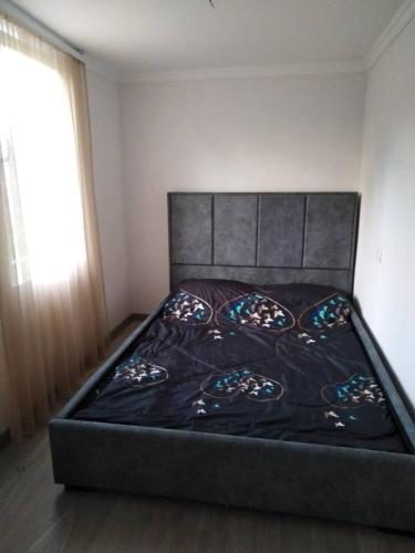Llit o llits en una habitació de Тихий дом