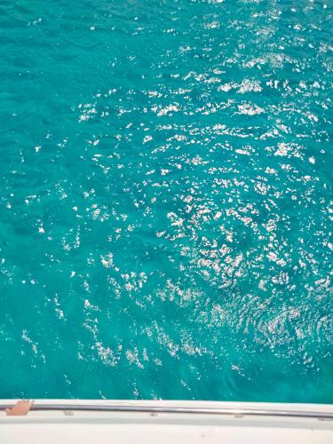 a view of the blue water from a boat at Boheme B6 Sunrise Beach in Kalecik