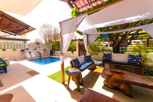 Bazén v ubytování Pousada Casa Kuavá Experience nebo v jeho okolí