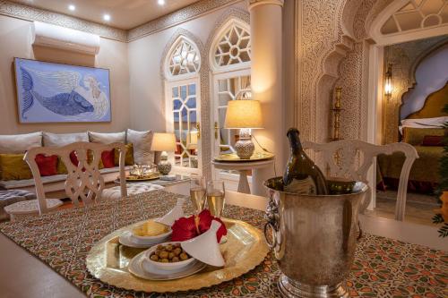 Comida en el riad o alrededores