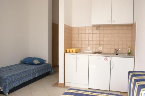 Kuchyň nebo kuchyňský kout v ubytování Apartments by the sea Brodarica, Sibenik - 3092