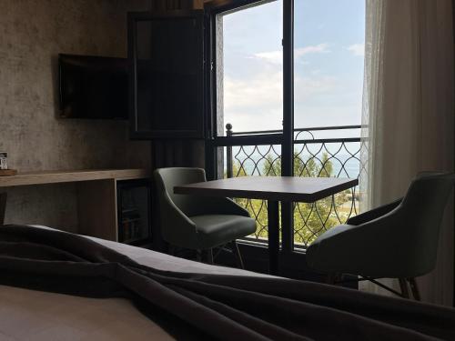 Ruang duduk di Avni Bey Otel