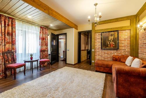 Χώρος καθιστικού στο Casa Freya