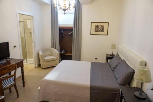 TV a/nebo společenská místnost v ubytování DreaMilan B&B