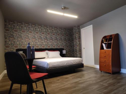 A bed or beds in a room at Casetta Morris