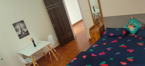 Postel nebo postele na pokoji v ubytování Empra Exotica