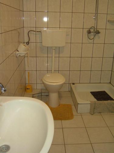 חדר רחצה ב-Szigeti B&B