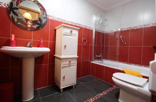 Ένα μπάνιο στο Apartment Castellani
