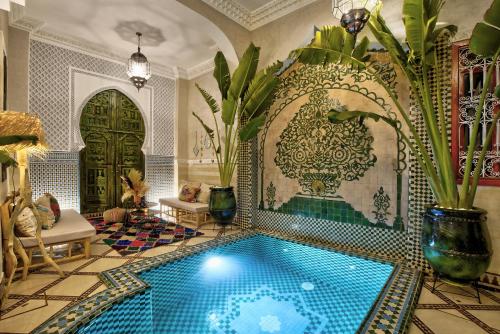 Bassein majutusasutuses Riad Arabkech või selle lähedal