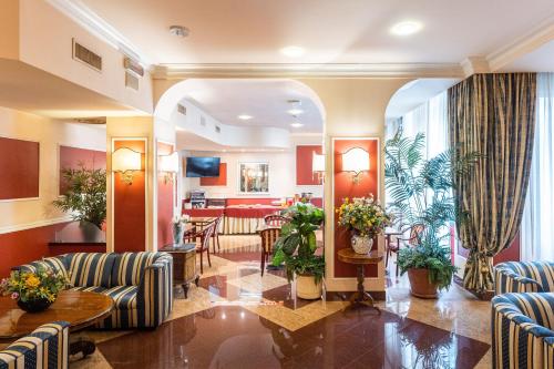 Posezení v ubytování Hotel Garda