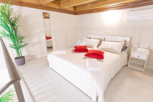 Ένα ή περισσότερα κρεβάτια σε δωμάτιο στο Signoria Guest House Florence