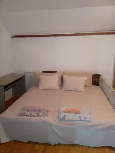 Postel nebo postele na pokoji v ubytování Vila Natalija