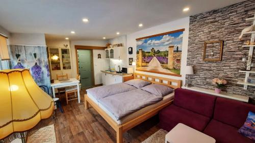 Posezení v ubytování Apartmá Za kopcem